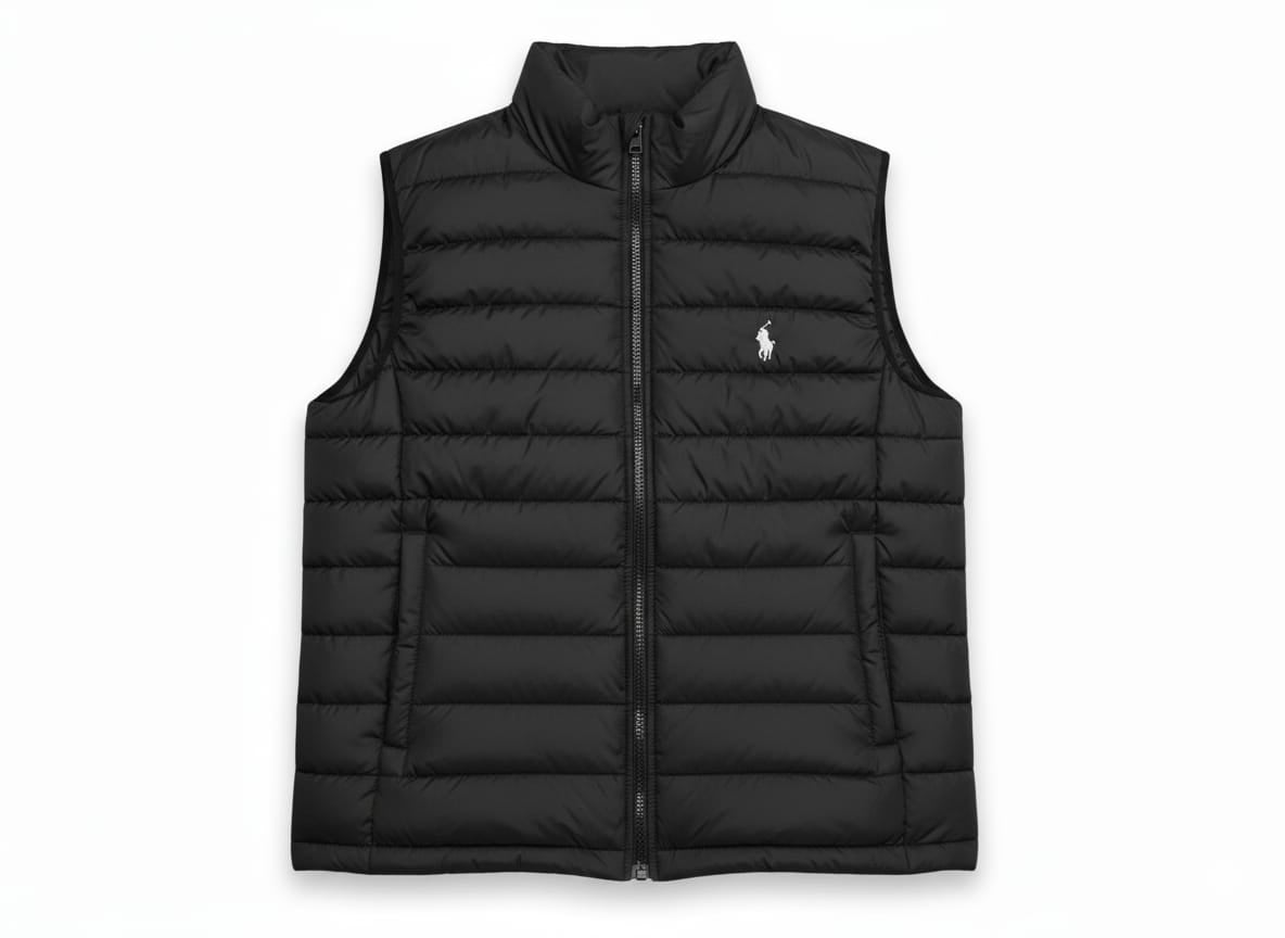 Half Polos Jacket (Black)