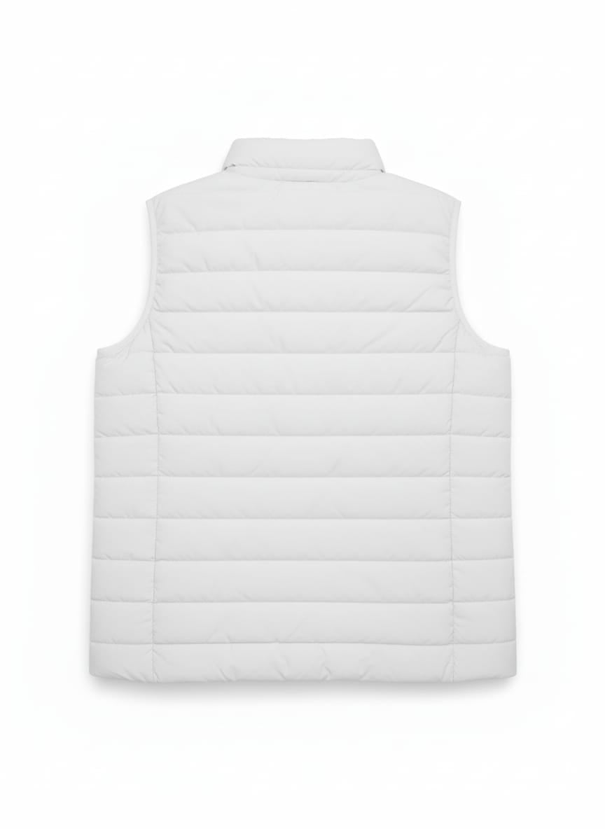 Half Polos Jacket (White)